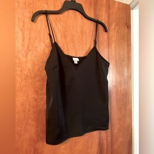 A New Day Black Fitted Sleeveless Camisole